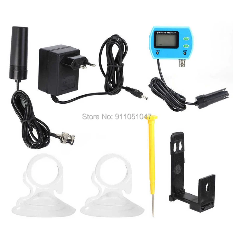 Цифровой тестер качества воды для аквариума TDS измеритель PH 2 в 1 анализатор
