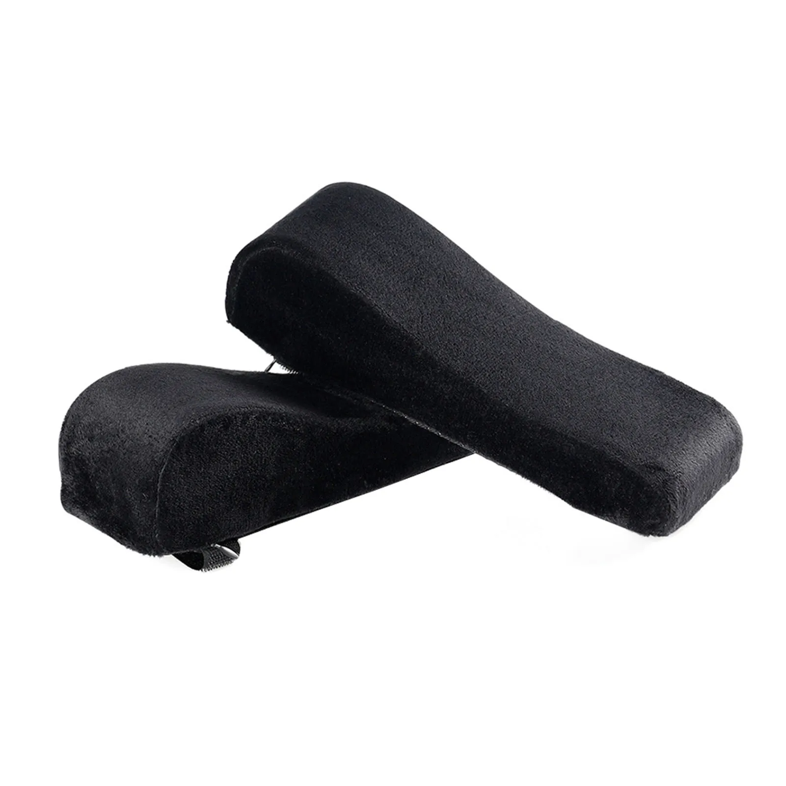 

1pair Non Slip Pressure Relief Forearms Soft Adjustable Band Office Memory Foam Armrest Pad Ergonomic Elbow Pillow Wheelchair