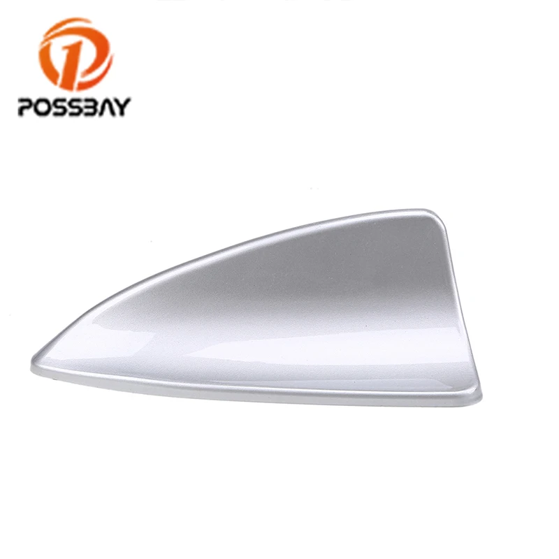 Posbay белый черный серебристый автомобильный плавник Антенна Акула крыша