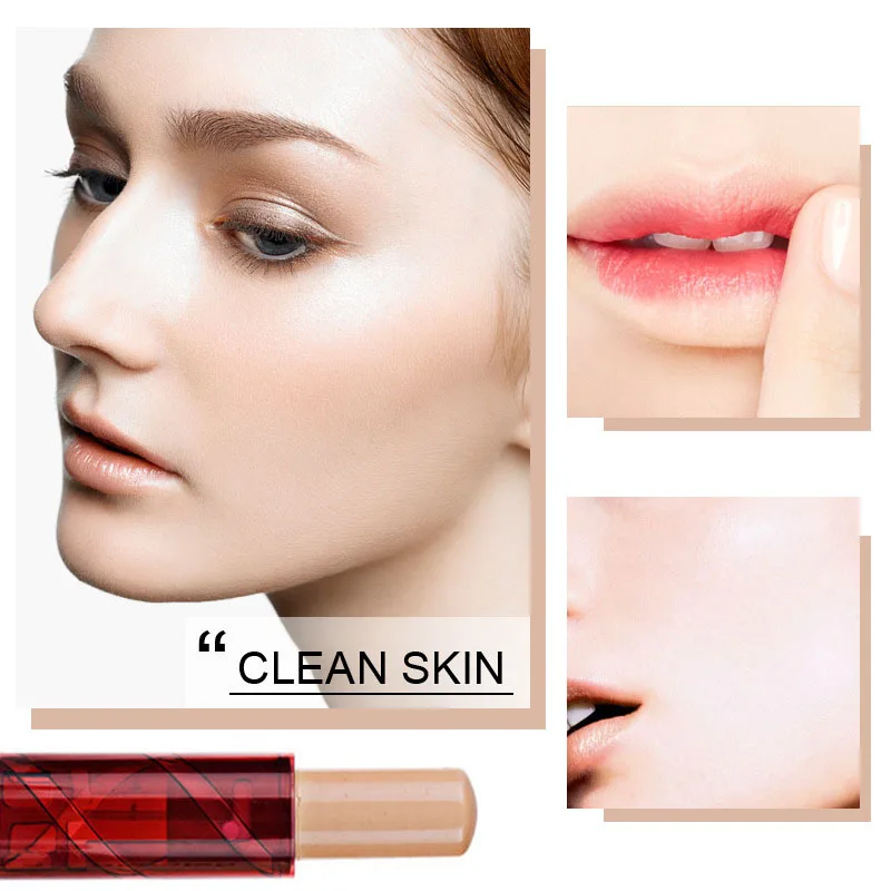 Профессиональный жидкий консилер крем водостойкий с полным покрытием стойкие