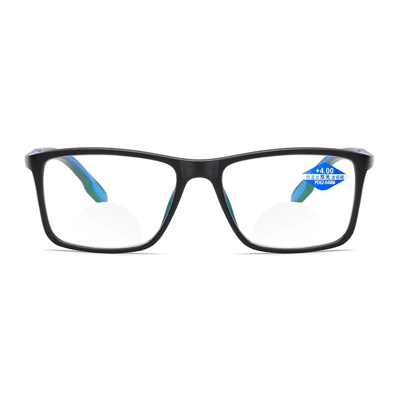 iboode Anti-blue Reading Glasses Ultra Light Resin Computer Fashion Flexible Multifocal +1.0 1.5 2 2.5 4.0 | Аксессуары для одежды
