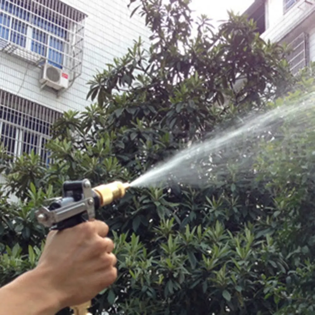 Full Copper Durable Home Garden Car Wash Water Gun High Pressure Cleaning Tool Accessories for Household Use | Дом и сад