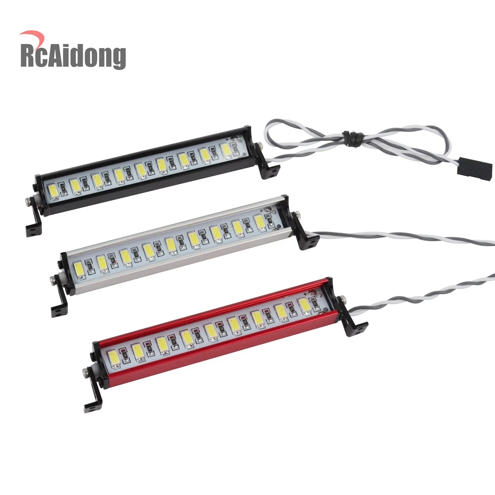 1/10 RC Crawler Metal 9 светодиодный светильник комплект бар для Traxxas Trx4 TAMIYA CC01 осевой SCX10 D90