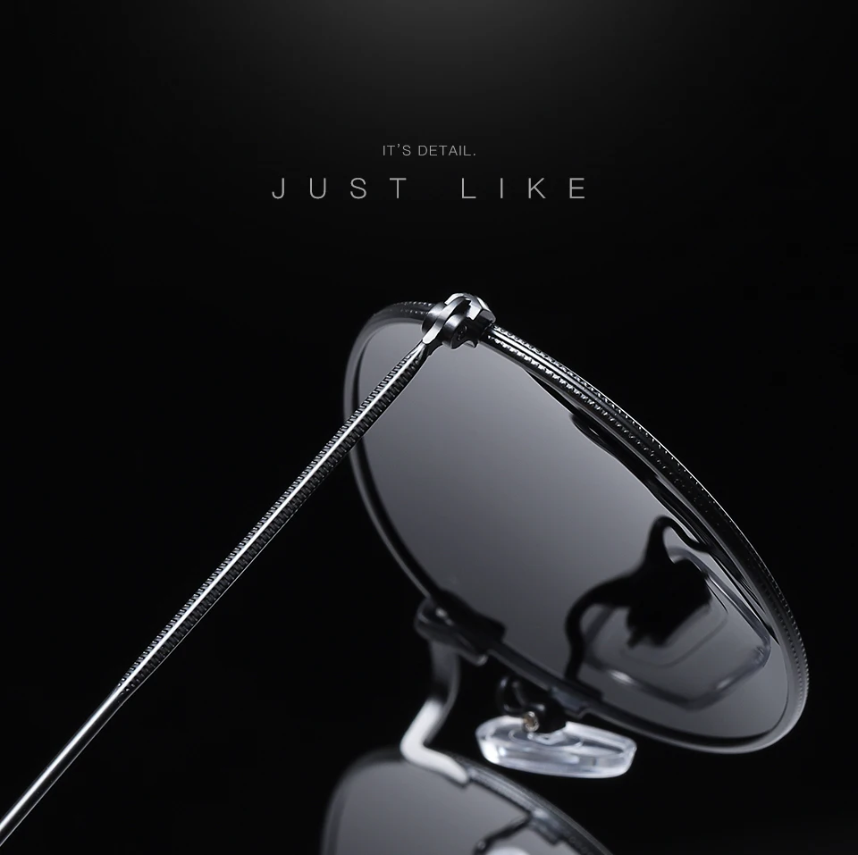 Новые Модные цветные поляризационные солнцезащитные очки трендовые в круглой