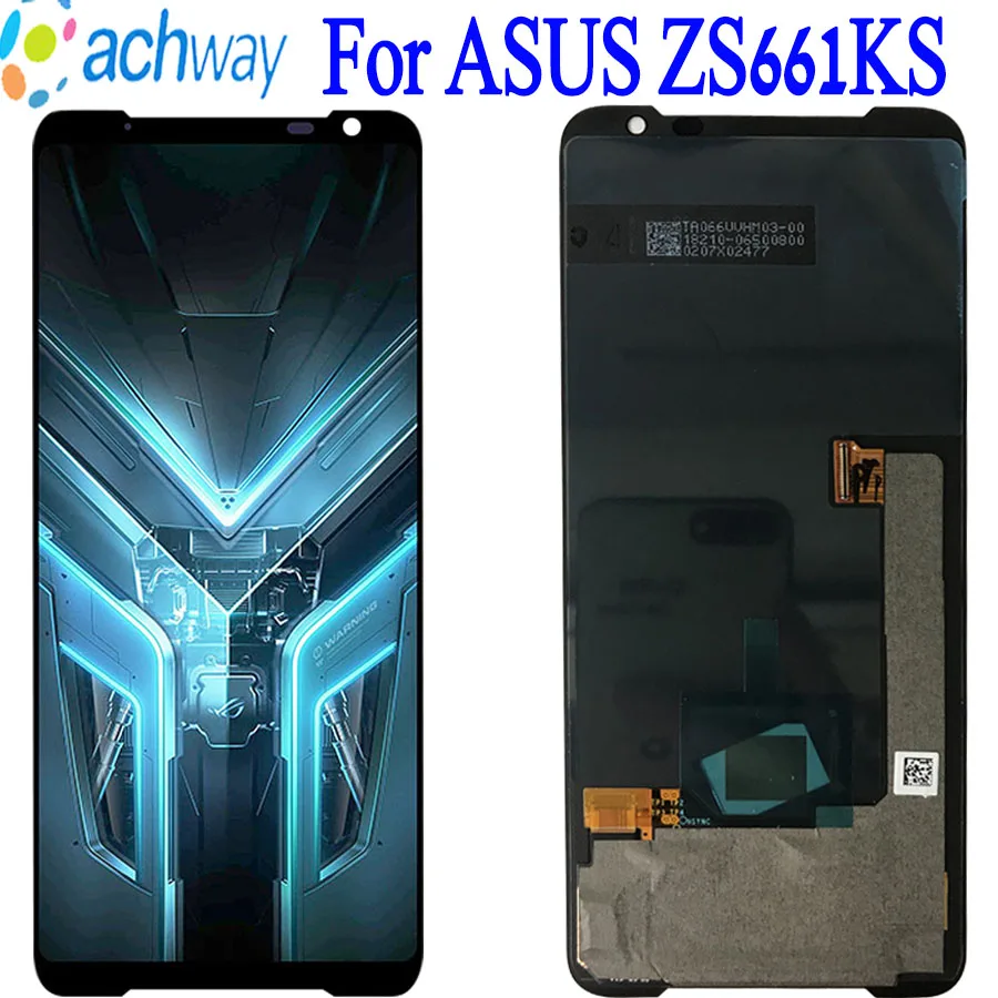 Оригинальный Новый 6 59 &quotдля Asus ROG Phone 3 ZS661KS ЖК дисплей Дисплей кодирующий