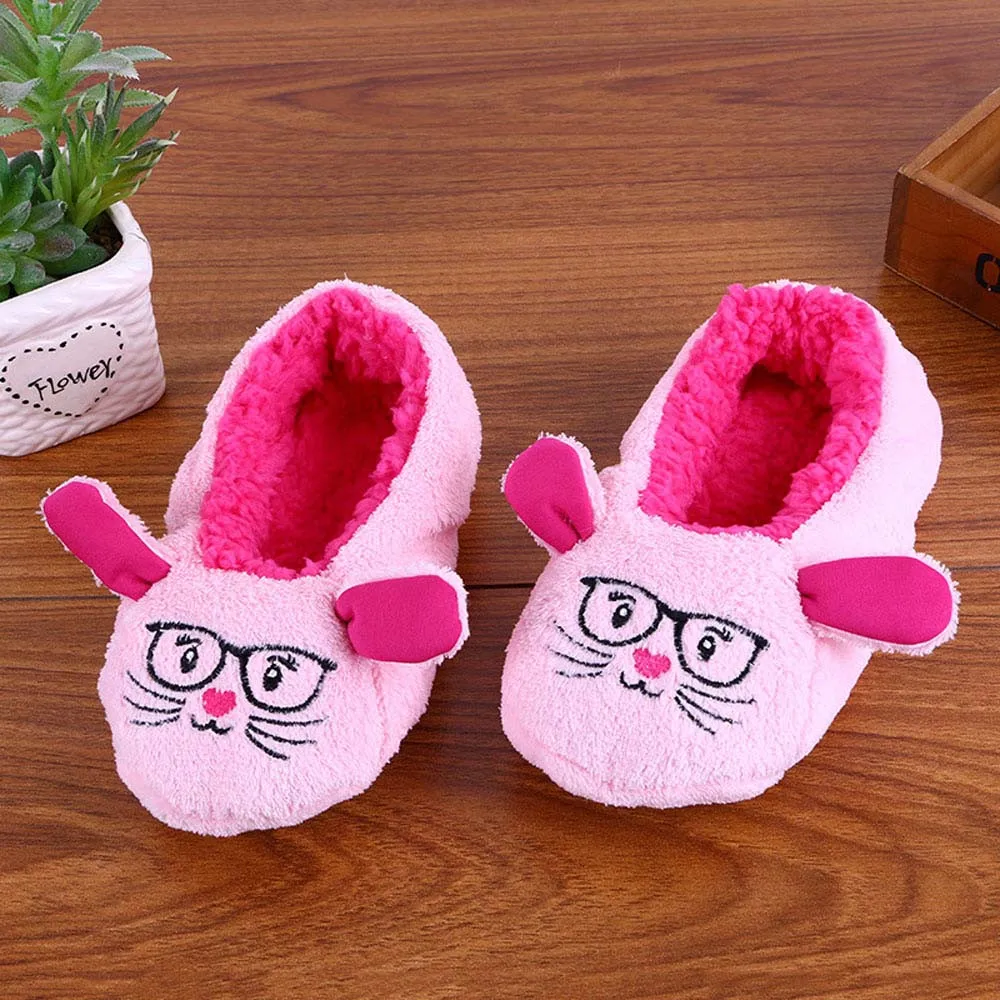 SAGACE/женские тапочки с рисунком животных Однотонные домашние из флока и хлопка