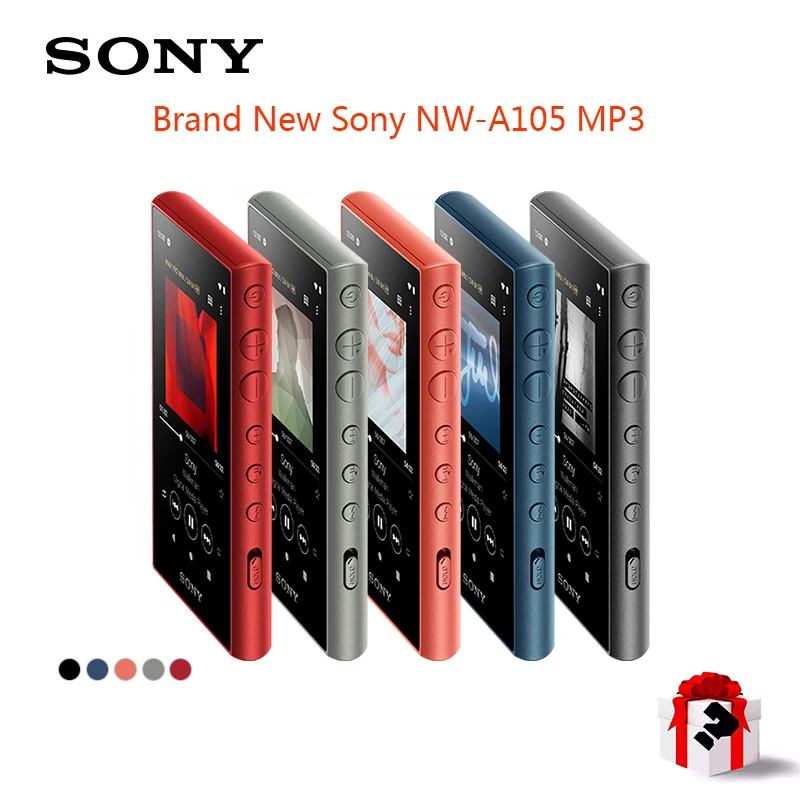 

New Sony NW-A105 16GB Walkman Hi-Res MP3 Portable Digital MP3 Player HiFi Lossless Android 9.0 Music Player Video Player MP4