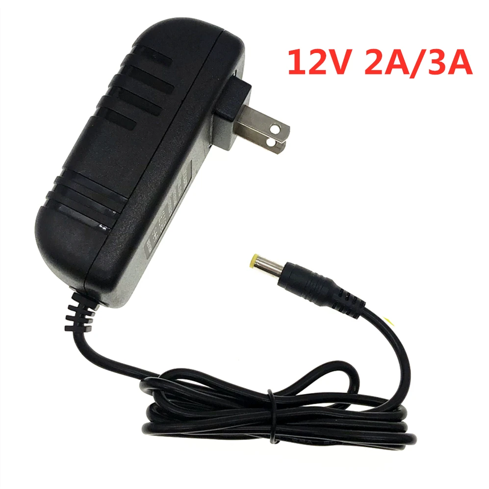 1 шт. AC 100 240 В DC 12 0.5A 1A 1.5A 2A 3A преобразователь адаптер питания зарядное устройство
