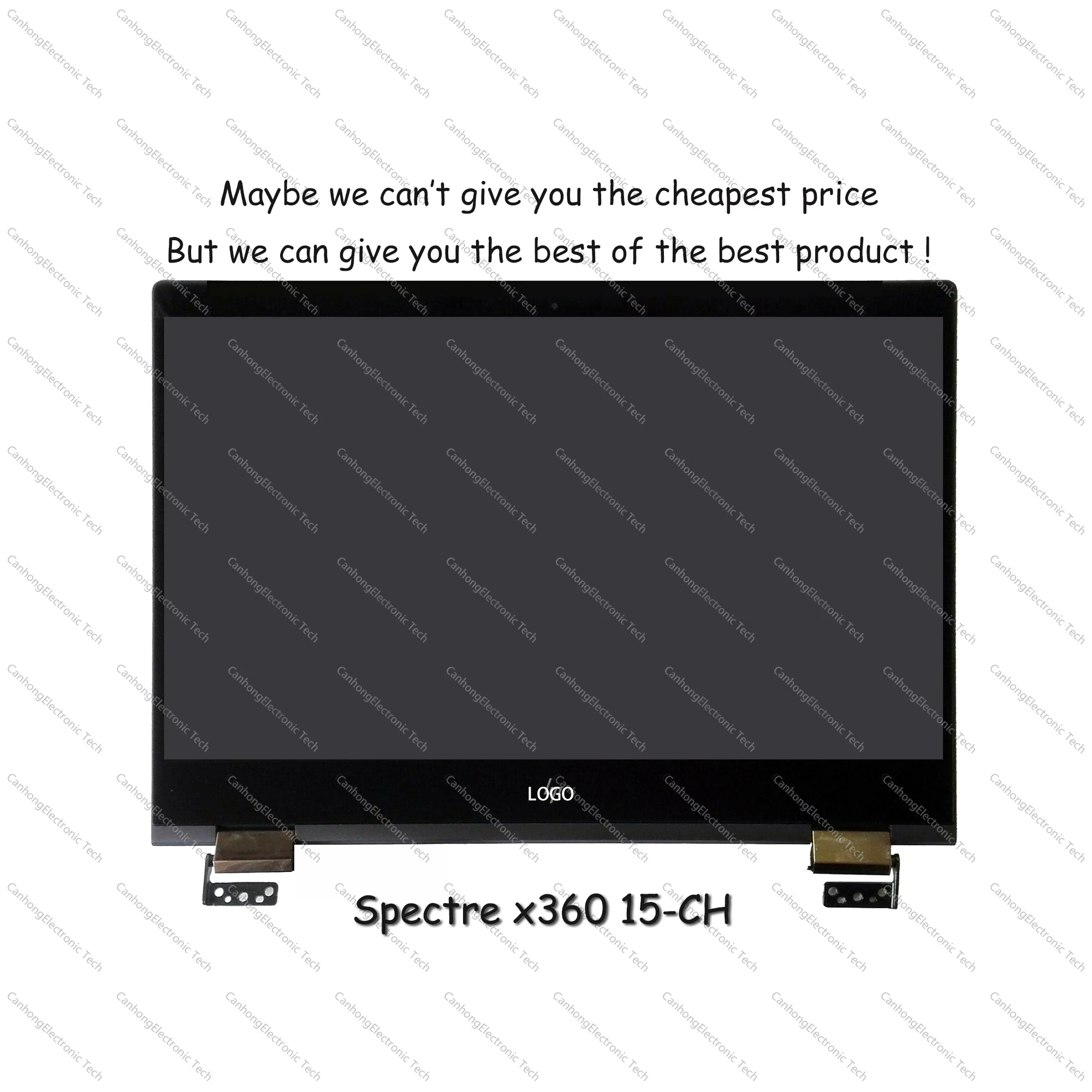 15 6 &quotUHD 4K для HP спектр x360 CH 15T сменный сенсорный ЖК экран в сборе с петлями L15596 001|ЖК-экраны и панели планшетов|