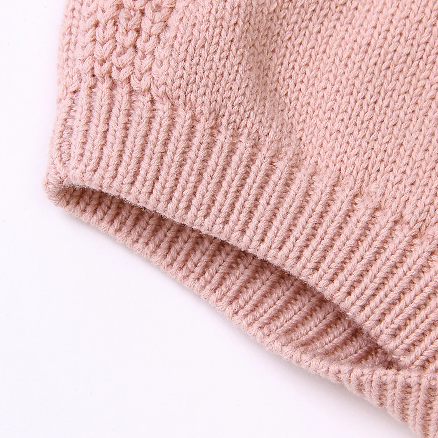 

0-24M Autumn Winter Newborn Baby Boys Girls Jumpsuit Knitted Sleeveless Romper Embroidered Rainbow Basic Backless Jumpsuits