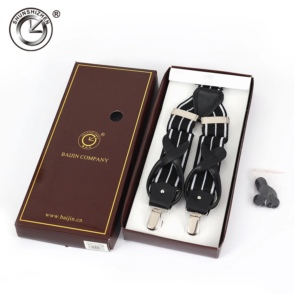 Hot Selling Men Suspenders with button Mens Suit Braces | Аксессуары для одежды