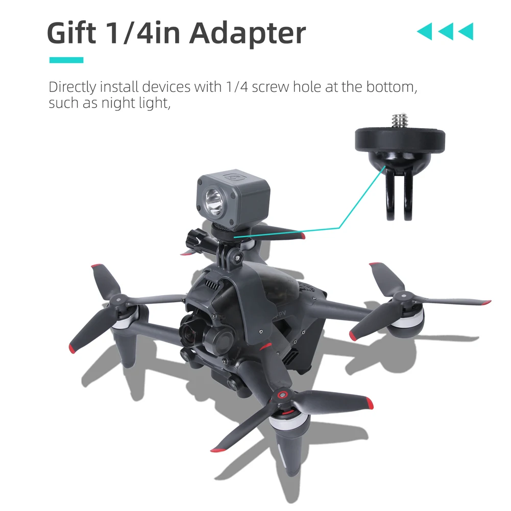 Кронштейн для DJI FPV держатель камеры верхняя часть спортивной экшн-Камеры GoPro