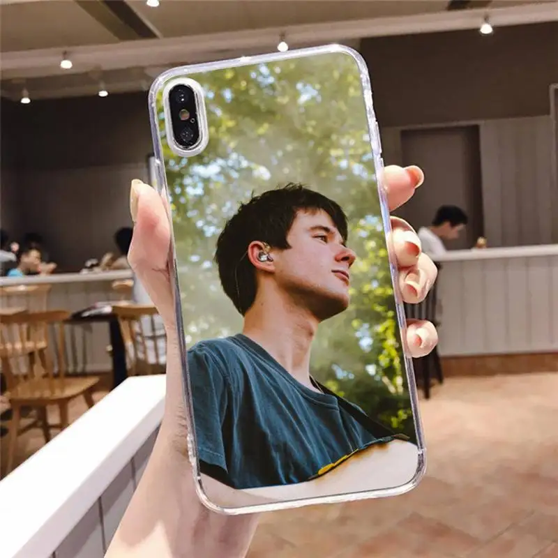 

American singer Alec Benjamin Phone Case Transparent soft For iphone 5 5s 5c se 6 6s 7 8 11 12 plus mini x xs xr pro max