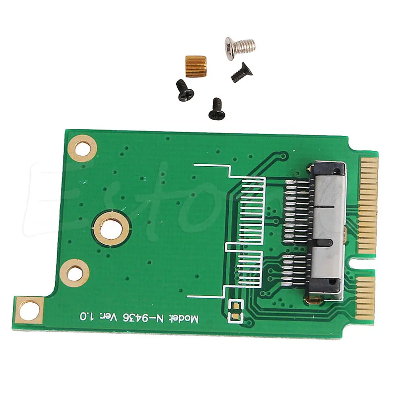 

Mini PCI-E For Apple BCM94360CD BCM94331CM Tablet Express Card Adapter