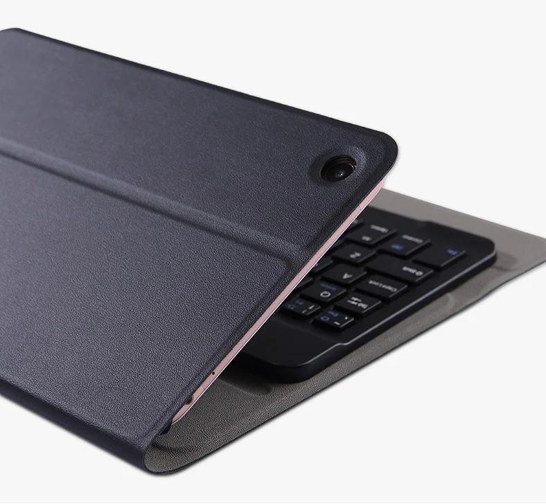Беспроводная Bluetooth клавиатура чехол для Xiaomi Mi Pad 4 8," Чехол Съемный смарт-кожаный чехол для Xiaomi Pad 4 8,0" Чехол