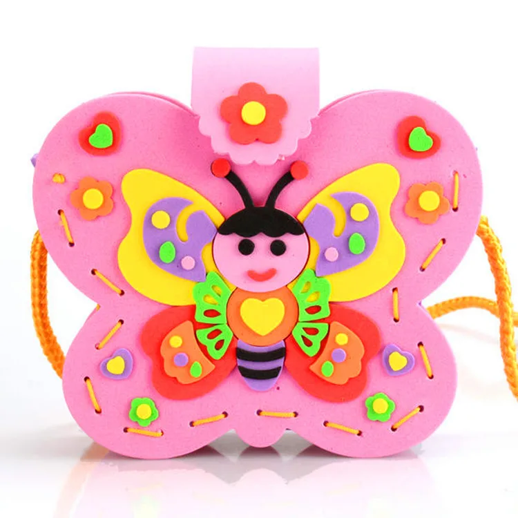 1 набор разноцветных пазлов из вспененного этилвинилацетата прекрасные животные