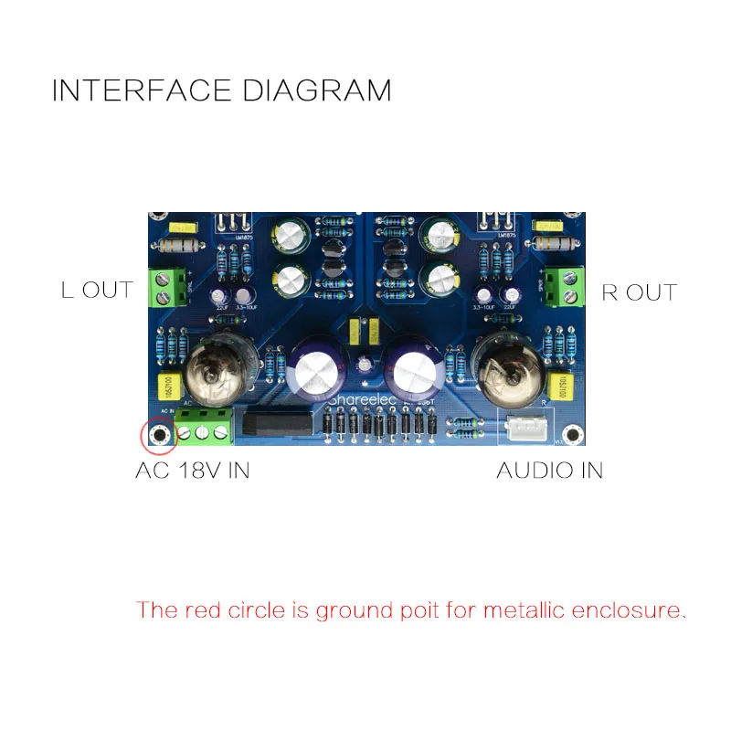 Горячая 3C-HIFI ламповый усилитель доска электронный клапан 6J1 + LM1875 Ac18V Diy Kit |