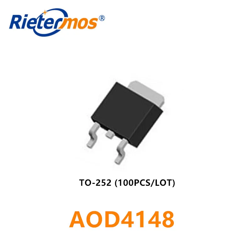 100 шт. AOD4184 D4184 AOD4184L TO 252 smd высокое качество|smd| |