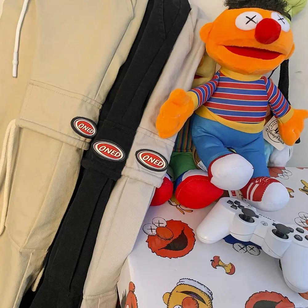 Комбинезон мужской прямой свободного покроя модные корейские брюки в стиле