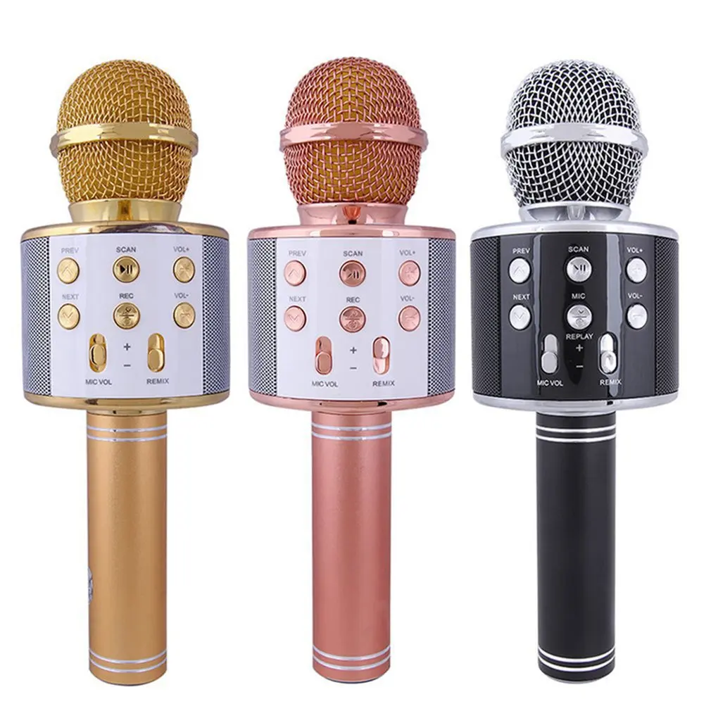 

2021 Wireless Microphone Professional Condenser Karaoke Mic Stand Radio Mikrofon Studio Recording Studio Mic Machine