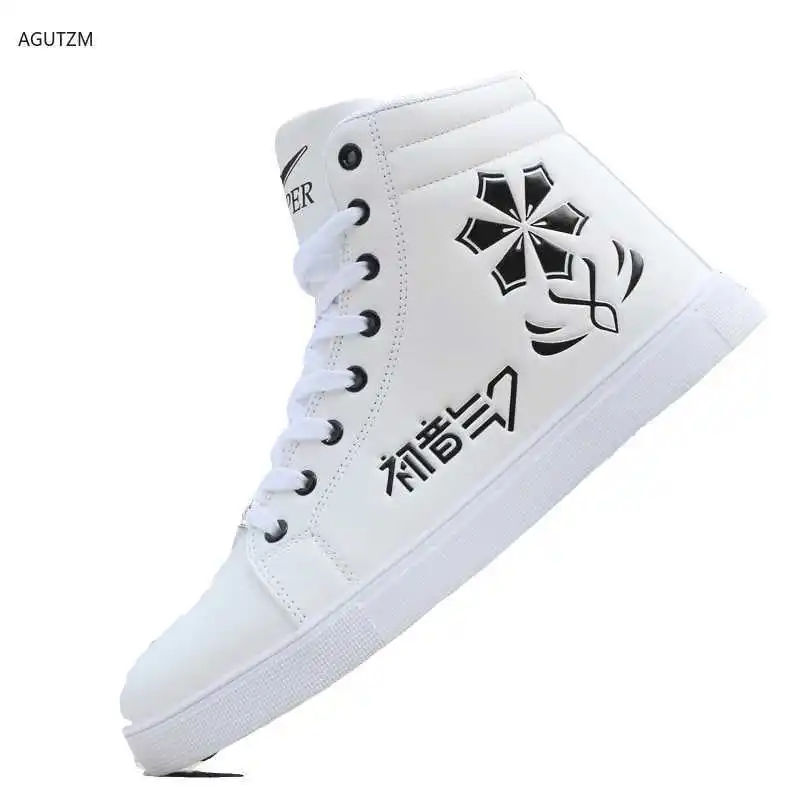 

Brand Men's Fashion Casual Shoes High Top Sneaker 2020 Autumn New Men Shoes High Quality Non-slip Walking Shoe Zapatillas h79