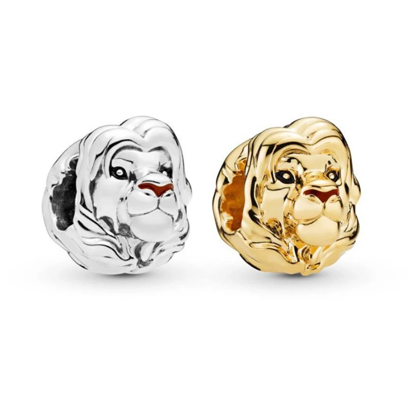 BBee Король Лев Симба и Нана бусины основа Подвески браслет аксессуары веревка для