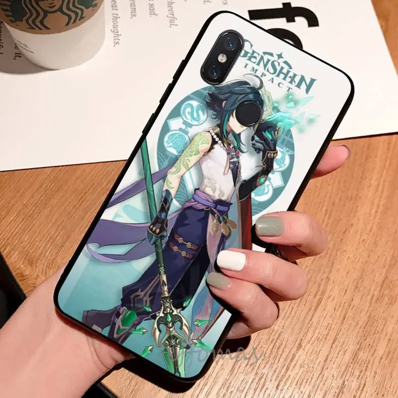 

Hot game Genshin Impact Xiao Phone Case For Xiaomi Redmi note 7 8 9 t max3 s 10 pro lite coque shell cover funda