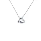 Ожерелье из титановой стали для женщин, ювелирное изделие с подвеской из нержавеющей стали Uno Do 50