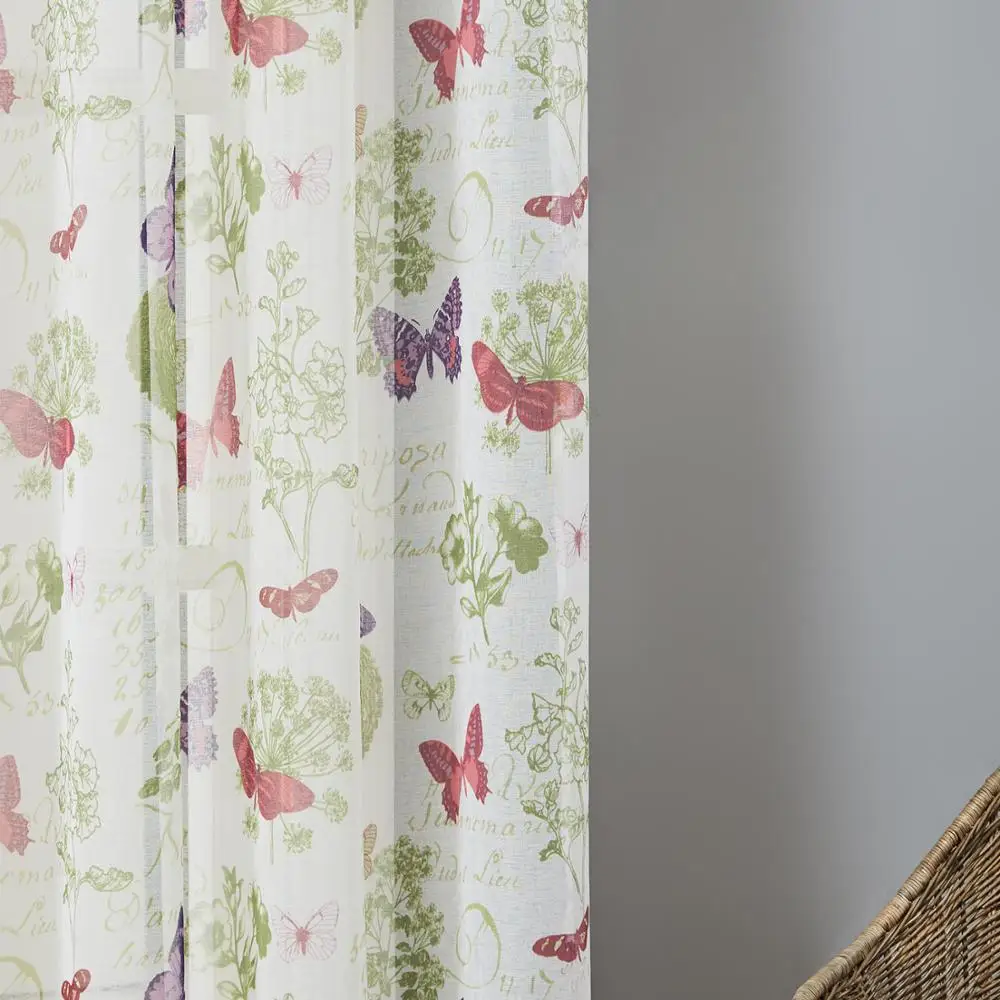 Topfinel Butterfly Sheer Curtain for Living Room Please do not buy this curtain the fabric is out of stock | Дом и сад