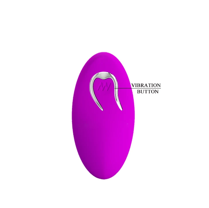 Pretty Love USB перезаряжаемая 12 режимов Вибрация яйца Беспроводная Вибрирующая пуля