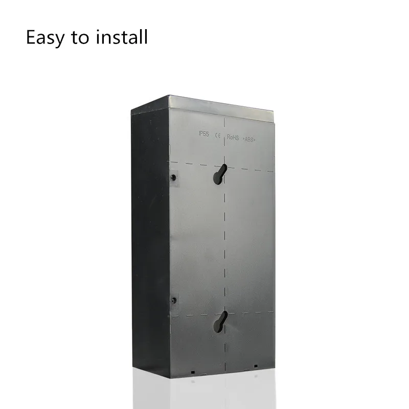 Цифровой светильник на солнечной батарее для дома настенная лампа с 6