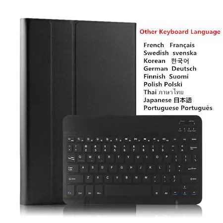 Others Black Bluetooth клавиатура кожаный чехол для iPad Pro 9,7 планшеты Обложка для iPad Pro 9,7 A1673 A1674 A1675 - Цвет: Others Black