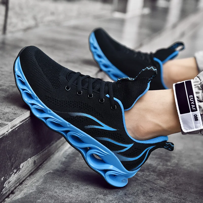 

Different Colors Running Shoes Man Anti-Slip Sport Shoes For Mens Black Athletic Sneakers Men Comfortable Training Shoes Men