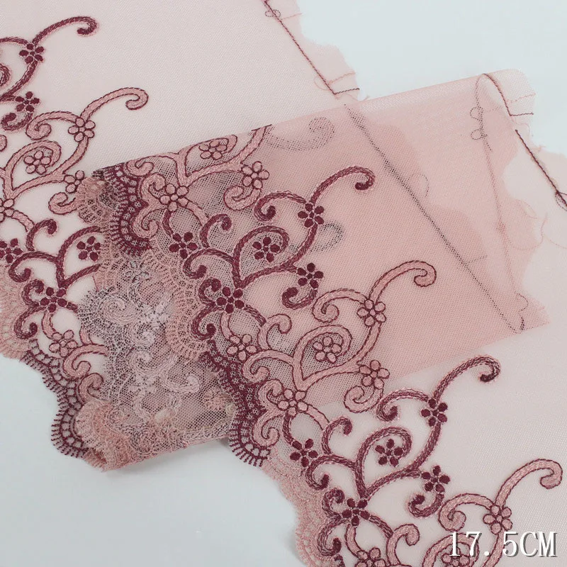 33 ярда сетчатая тюлевая кружевная бейка в стиле Лолиты сетка с вышивкой лента для