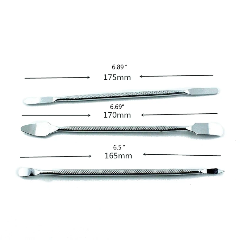 

3PCS Universal Mobile Phone Repair Tool Metal Disassemble Crowbar Metal Steel Pry Phone Disassembly Repair Hand Tool Set