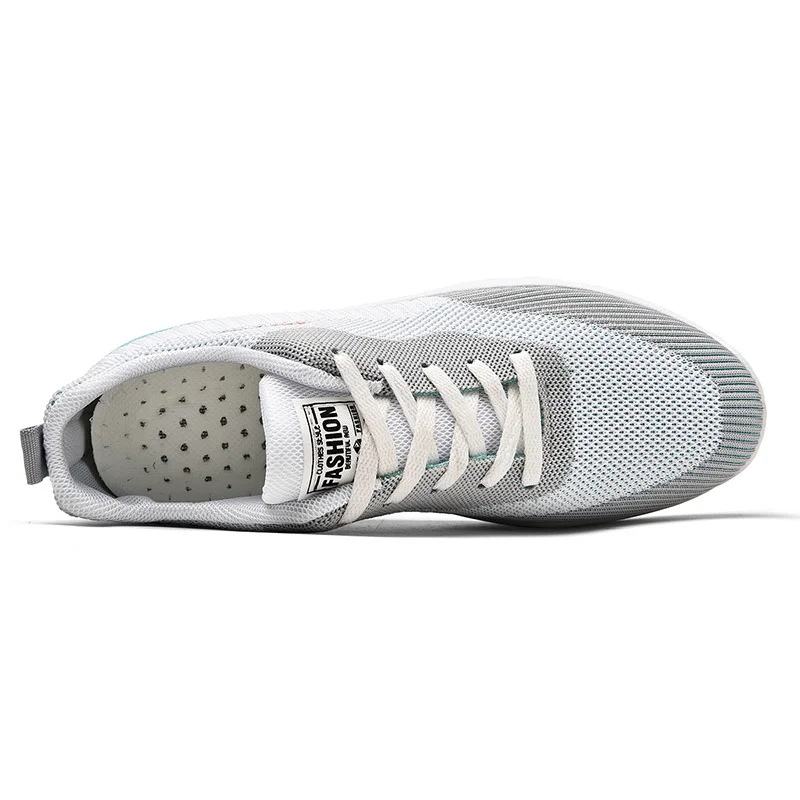 SALUDAS Men Running Shoes Light Women Shoes Flying Woven Breathable Sneakers Fashion Casual Shoes Outdoor Sports Shoe