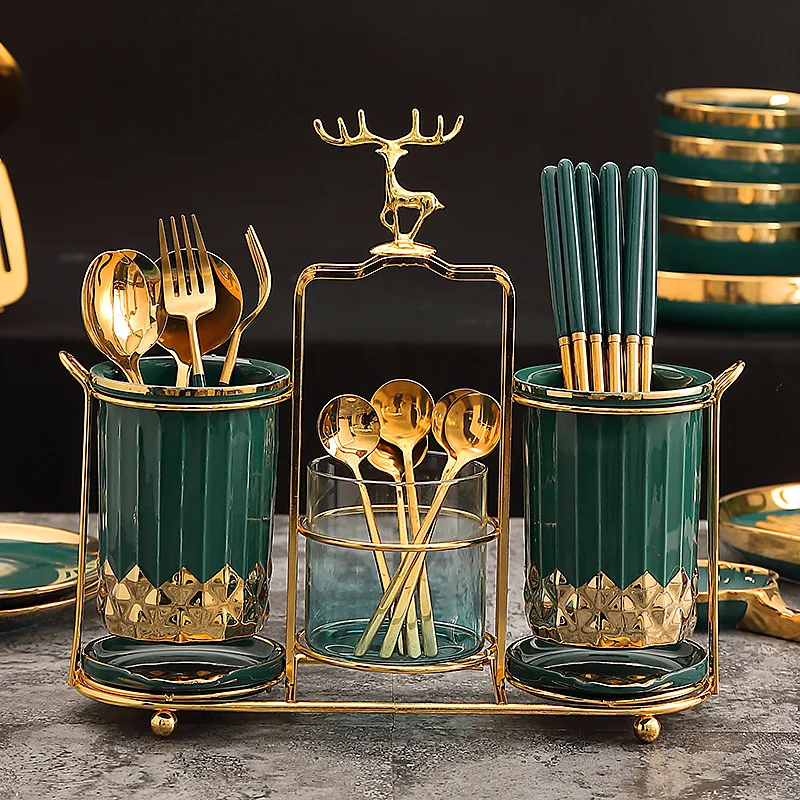 

Multifunctional Spoon Fork Chopstick Storage Kitchen Organizer Container Accessories Spoon Storage Rack Holder for Kitchen