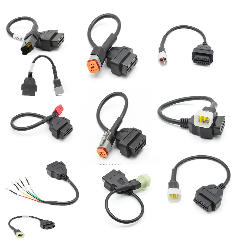 

Удлинительный кабель OBD для мотоцикла, KTM OBD2, для YAMAHA/HONDA/SUZUKI, для DUCADI/KAWASAKI Moto