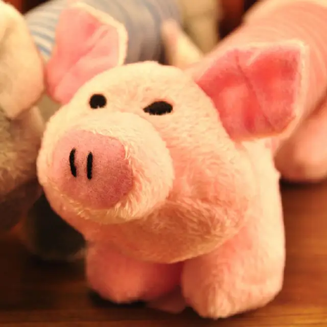 Elephant Pig Duck Squeaky Squeaker Plush Chew Bite Resistant Play Souud Toy for Pet Puppy Dog Pets Accessories Supplies 5