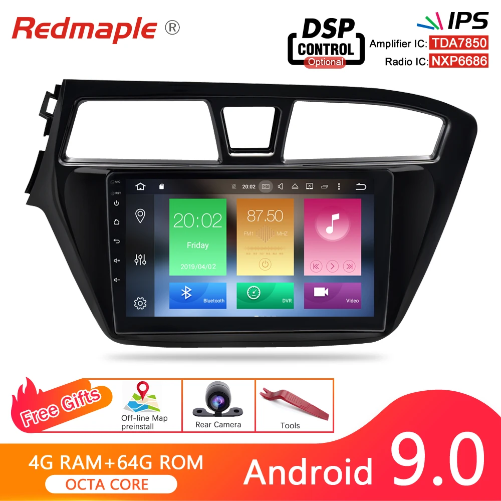 Автомобильный DVD плеер IPS Android 10 0 GPS навигация мультимедийная стереосистема для