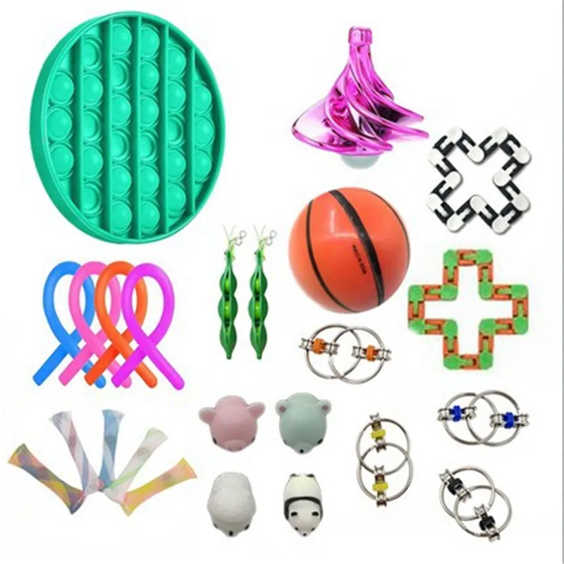 

Creative Anti-stress and Decompression Toy Set Suitable for Children and Adults To Relieve Stress and Anxiety Sensory Toys Set