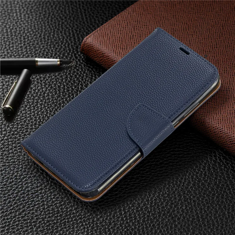 Флип-чехол-кошелек для iphone 11 Pro X XR XS Max Fundas Lichi кожаный чехол для iphone 6 7 8 6s Plus Case Capa