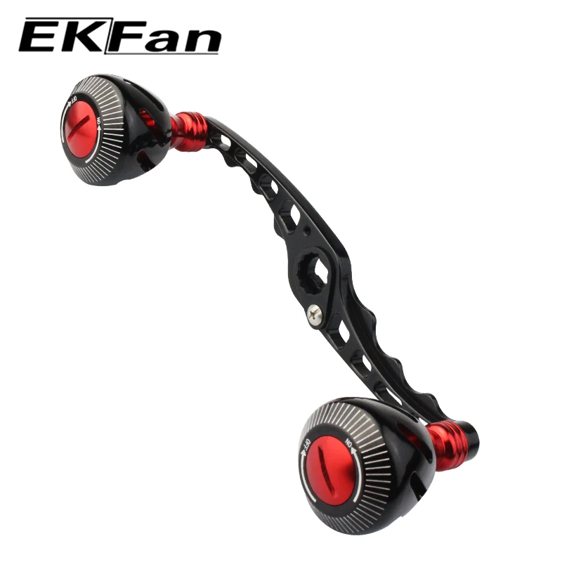 EKFan 8*5 мм Рыболовная катушка с отверстием и ручкой 130 из алюминиевого сплава