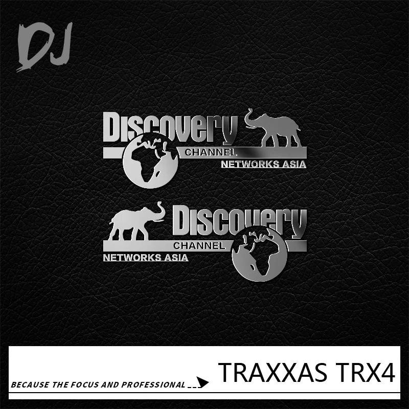 Металлическая наклейка DJ Discovery Badge для 1/10 Rc Crawler Car Defender Traxxas TRX4 Bronco Axial Scx10 90046 D90 D110