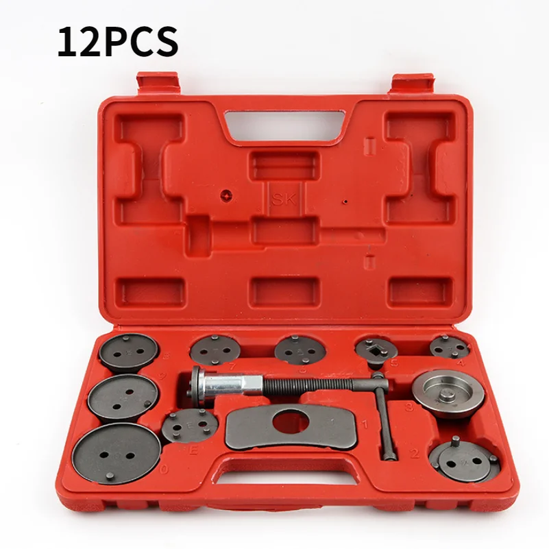 

12pcs Car Disc Brake Caliper Wind Back Brake Piston Compressor Tool Kit Repair Tools