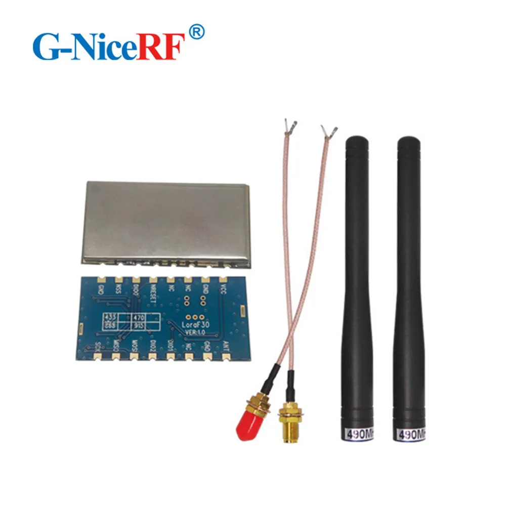 2 шт./лот Lora1278F30 1 вт 30dBm 6-8 км дальность и высокая чувствительность (-120 дбм) 433 мгц