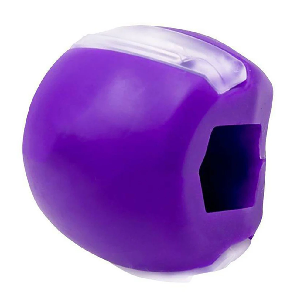 

1PC Face Jaw Muscle Exerciser Chin Neck Toner Equipment Face Cheek Lifting Masseter Exerciser Fitness Silica Ball Tool