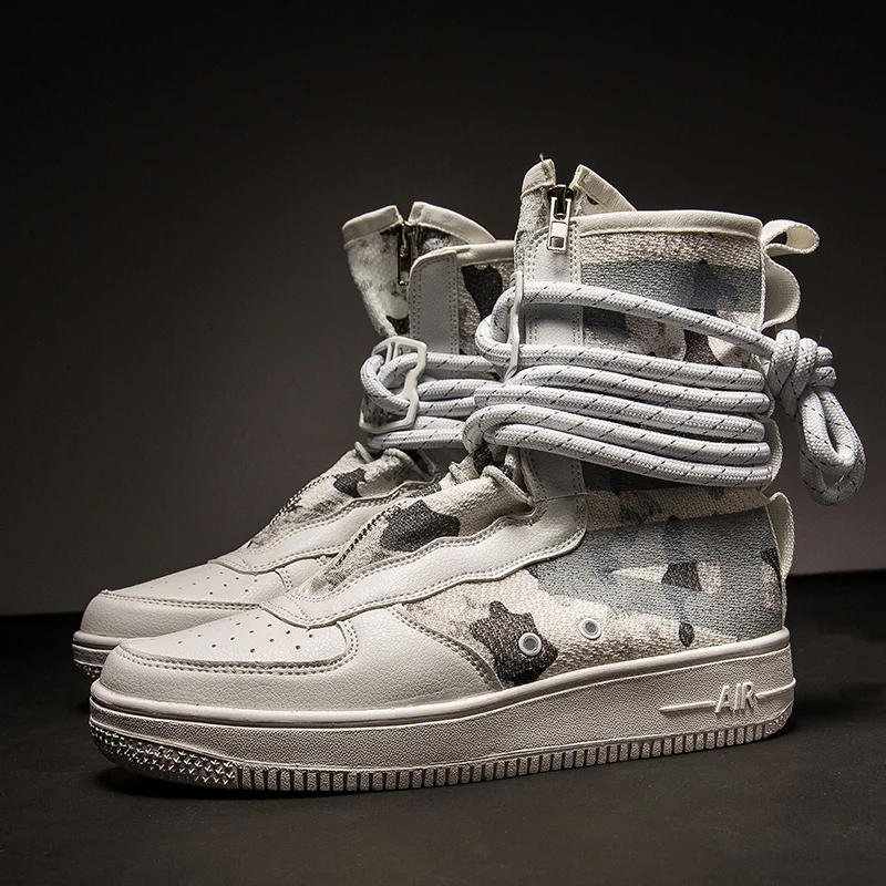 Mring/Мужская обувь Сезон Зима спортивная ВВС № 1 Новинка 2020 года с высоким берцем