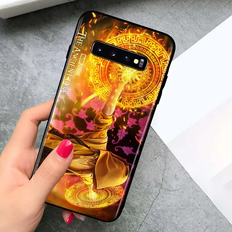 

Marvel Ancient One for Samsung Galaxy S21 Ultra Plus Note 20 10 9 8 S10 S9 S8 S7 S6 Edge Plus Black Soft Phone Case
