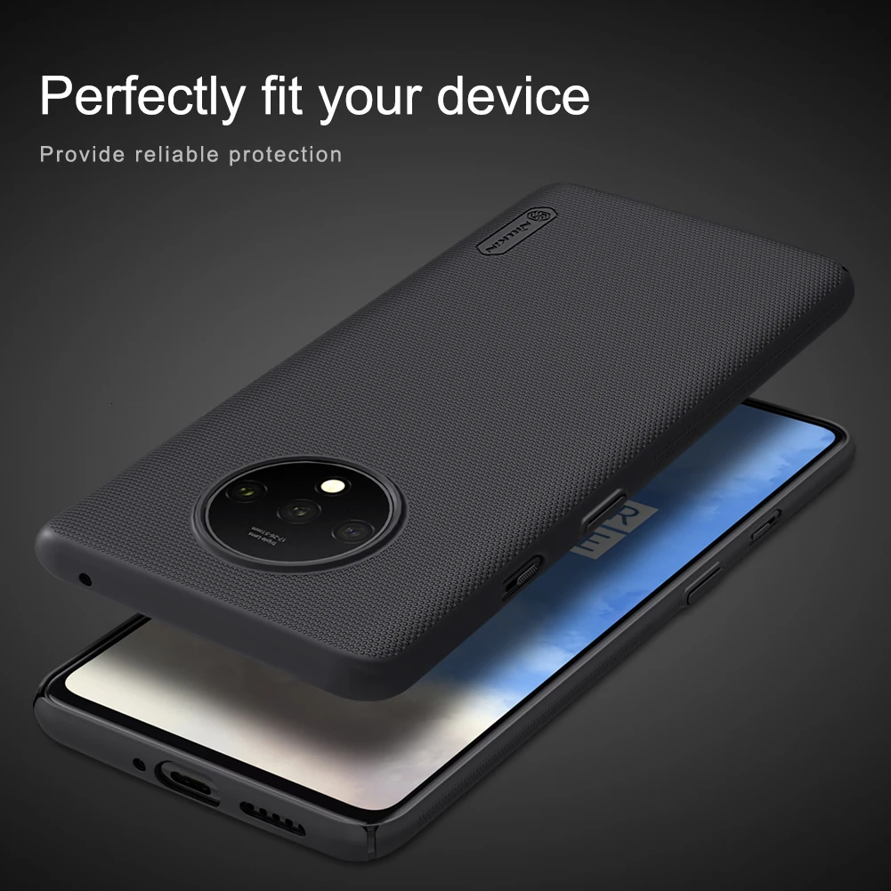 Чехол NILLKIN OnePlus 7T One Plus 7T 1+ 7 T, суперматовый защитный жесткий чехол из поликарбоната, чехол для телефона s
